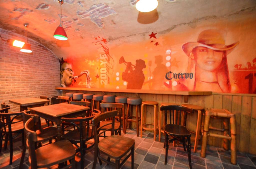 Restaurace v ubytování B&B Les Secrets de la Vie