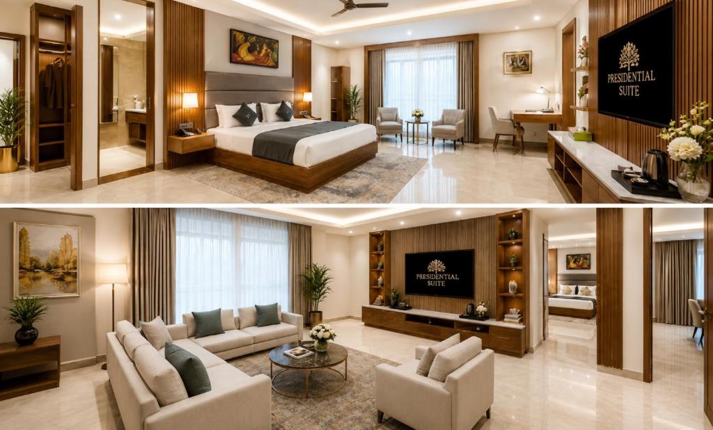 لابی و فضای عمومی Hotel Le Premier Villa Delhi Airport - تصویر ۵