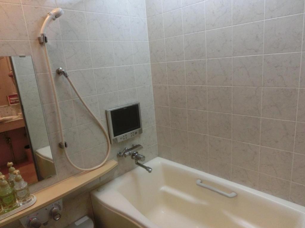 Koupelna v ubytování Hotel Hyper Noah (Adult Only)