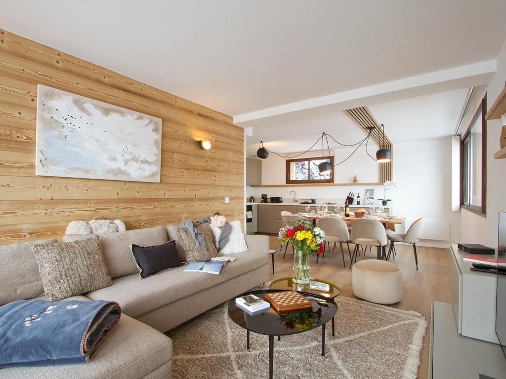 Appartement lumineux 75m², calme, proche des pistes - 6 pers.