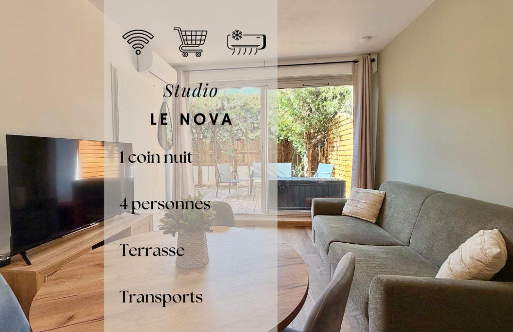 123 - Le Nova - 4 pers, terrasse, clim