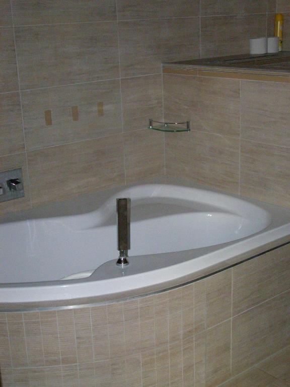 Koupelna v ubytování Lesní penzion Bunč