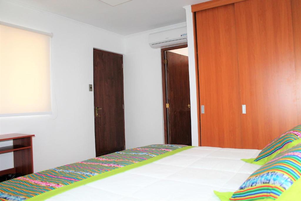 Postel nebo postele na pokoji v ubytování Hotel Samaña