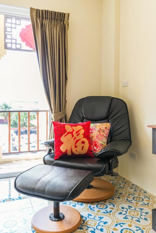 Posezení v ubytování Le Hua Hotel