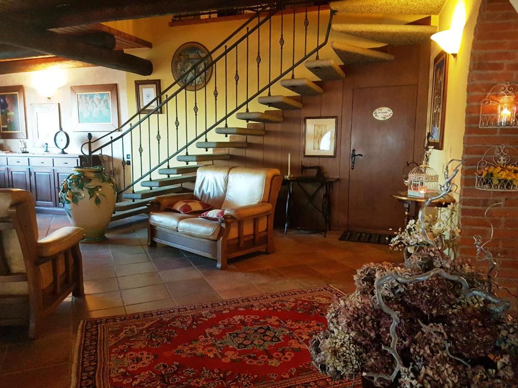 Część wypoczynkowa w obiekcie Bed And Breakfast Olimpia