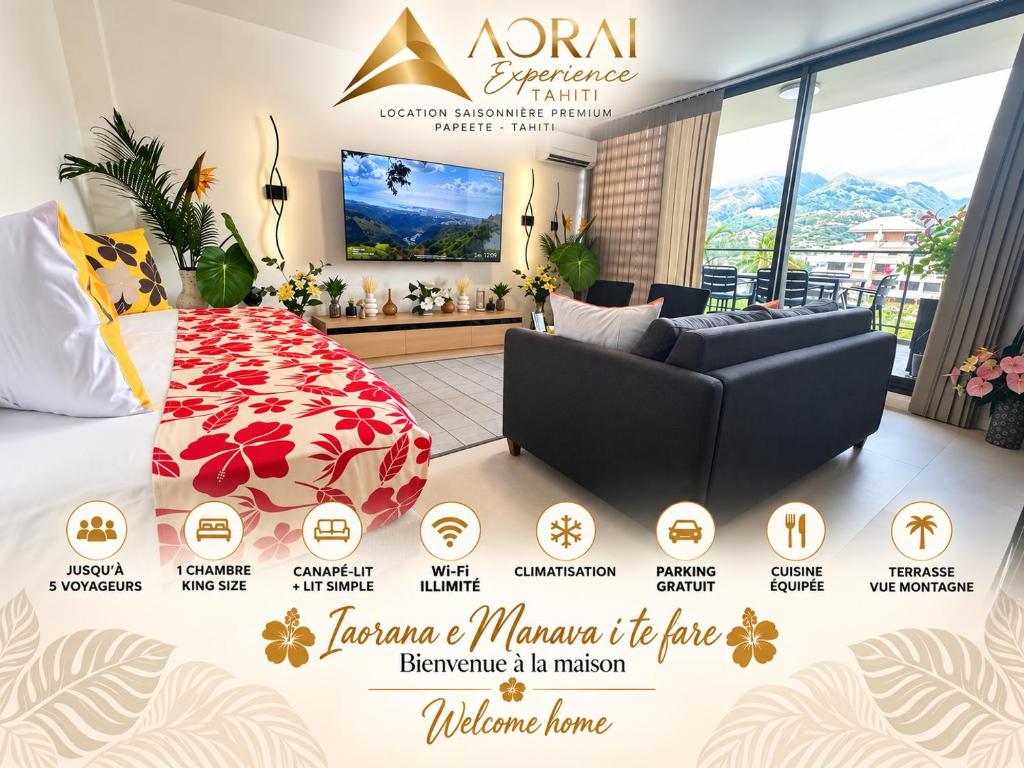AORAI Experience Tahiti - Kealoha - Papeete - hébergement à Tahiti