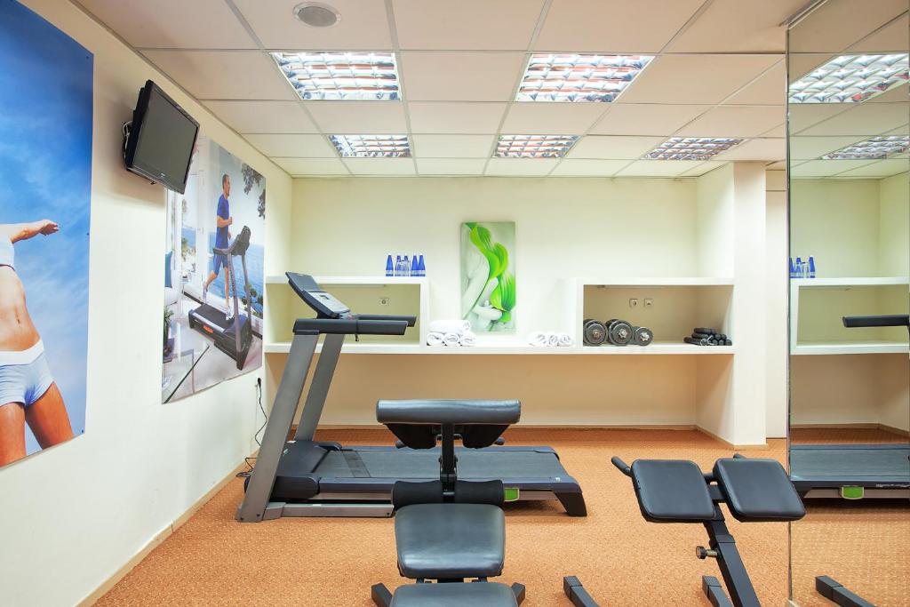 Fitness centrum a/nebo fitness zařízení v ubytování Leto Boutique Hotel Agrinio
