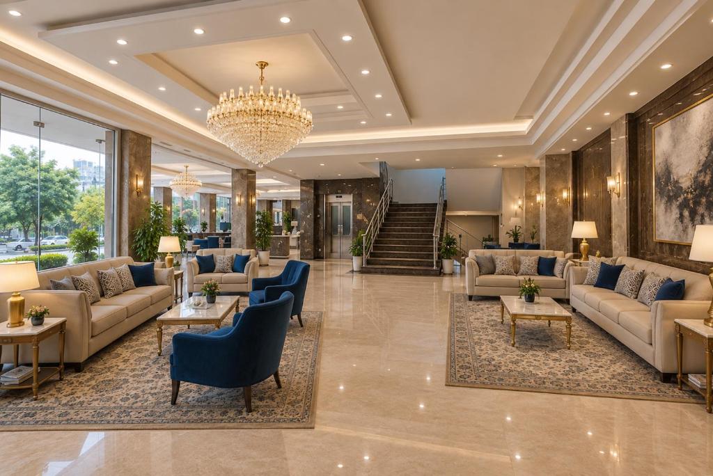 لابی و فضای عمومی Hotel The Prithvi Delhi Airport - تصویر ۵