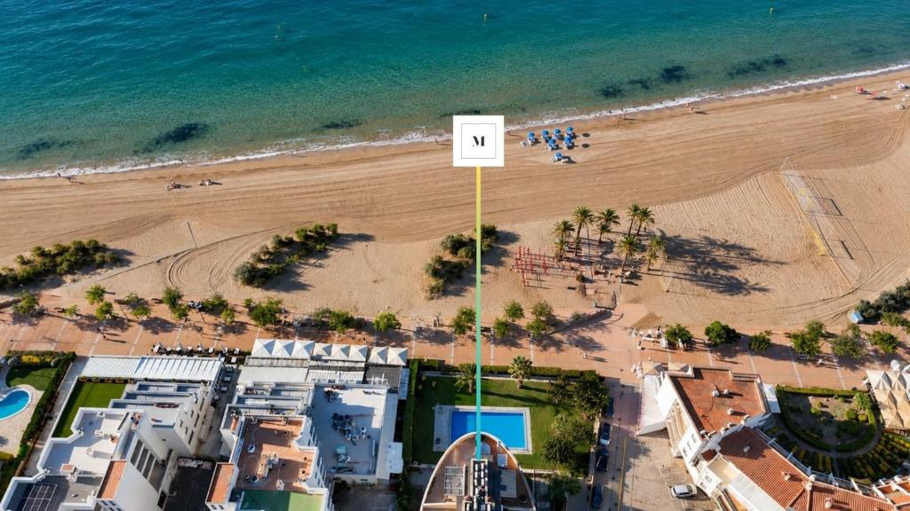 Milenial Marinapark - Apartamento a pie de playa con piscina y parking