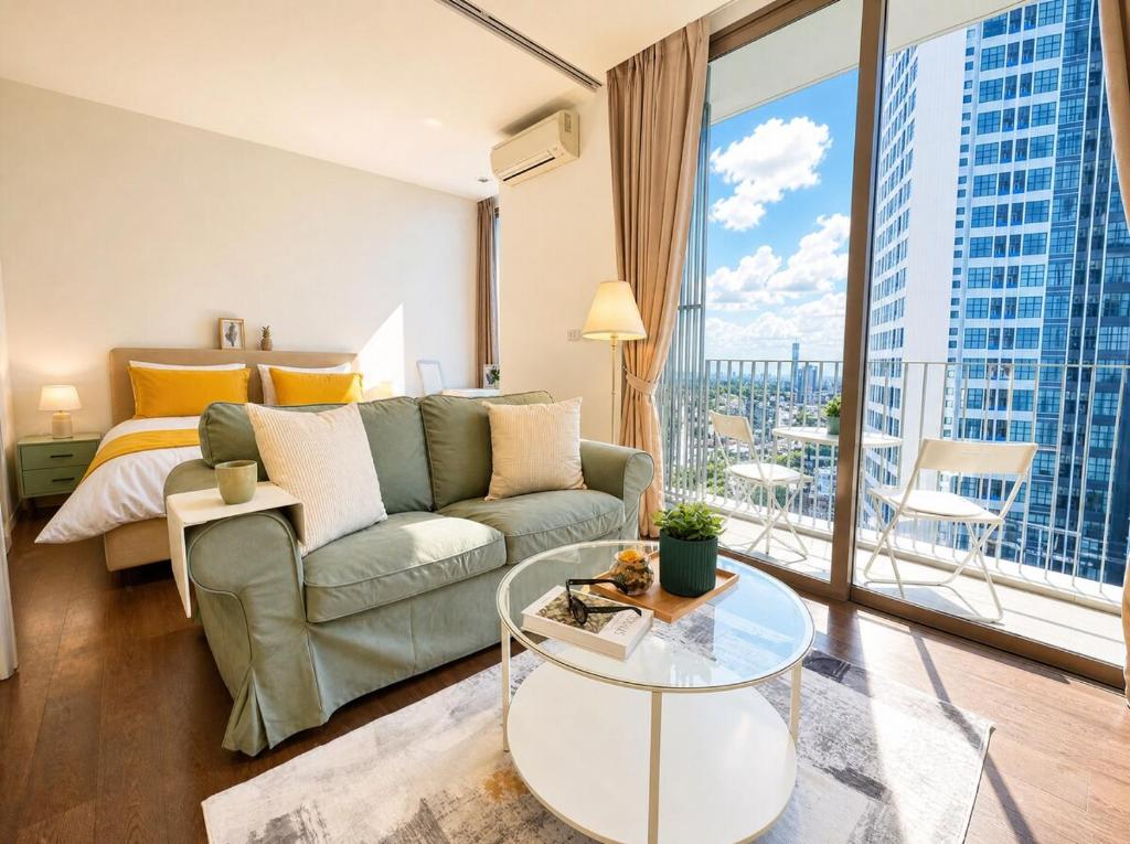 Luxury & Bright 1BR - Infinity Pool Sathorn, 방콕 (2027년 최신 요금)
