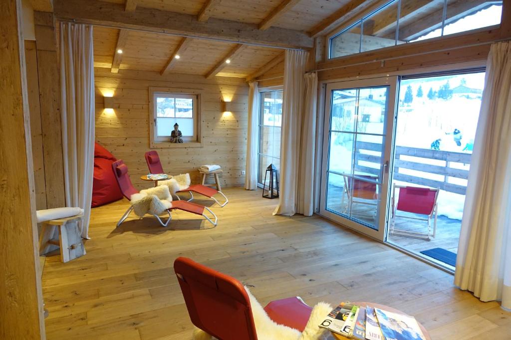 Posedenie v ubytovaní Romantik Pension Lehrberg