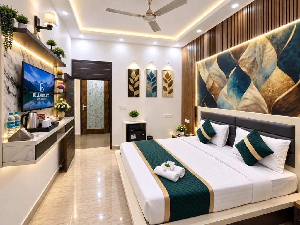 تصویر اتاق‌های Hotel Mountana Plaza a family Hotel Near Delhi Airport - Free Airport Pickup & Drop - تصویر ۲