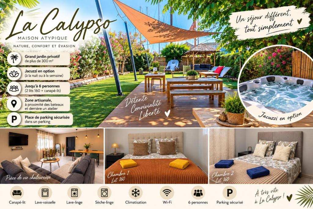 La Calypso maison atypique Option Jacuzzi