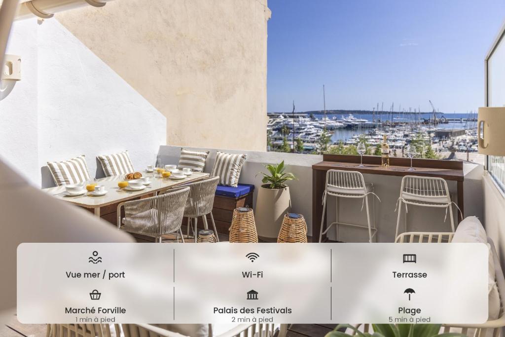 Luxueux 3 chambres TERRASSE vue MER, FELIX FAURE- FORVILLE A3B047