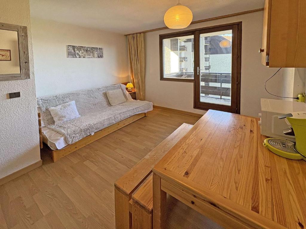Studio 4 pers. au cœur de la station, vue vallée