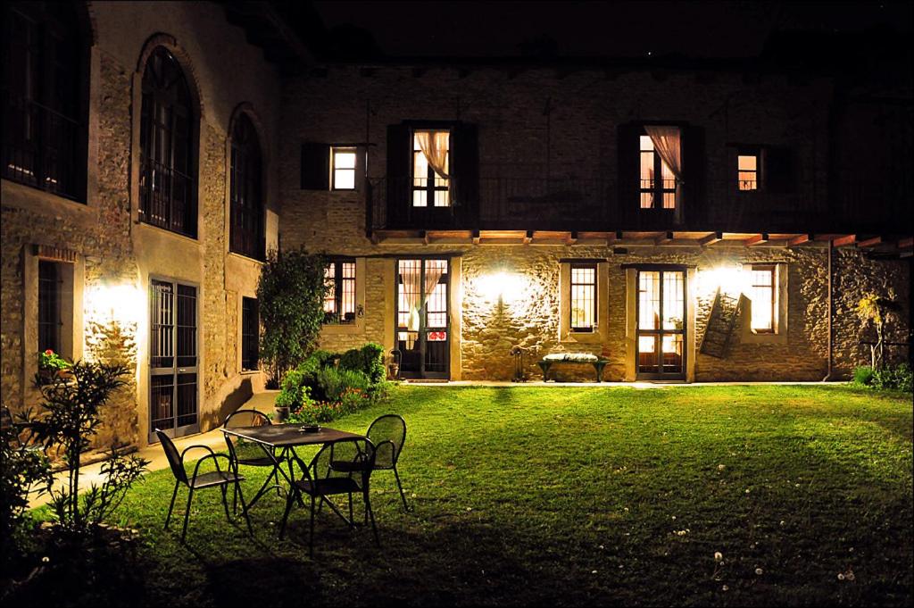 Zahrada ubytování Casa Branzele