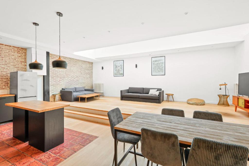 Superbe Loft 3 Chambres - Centre Paris