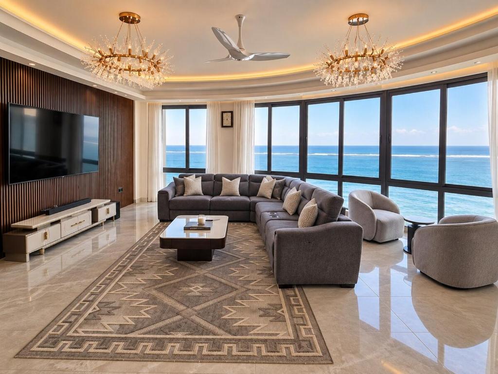 Nauras Towers 3 bedroom beachfront apartment มอมบาซา (ราคาอัปเดตปี 2027)
