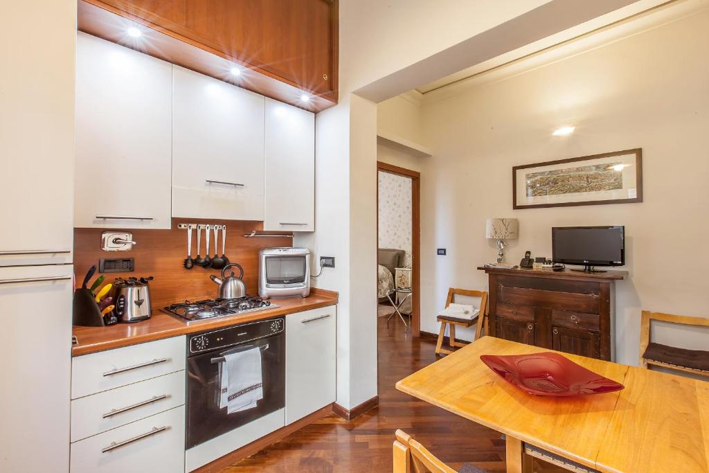 Kuchyňa alebo kuchynka v ubytovaní Rent Home In Rome