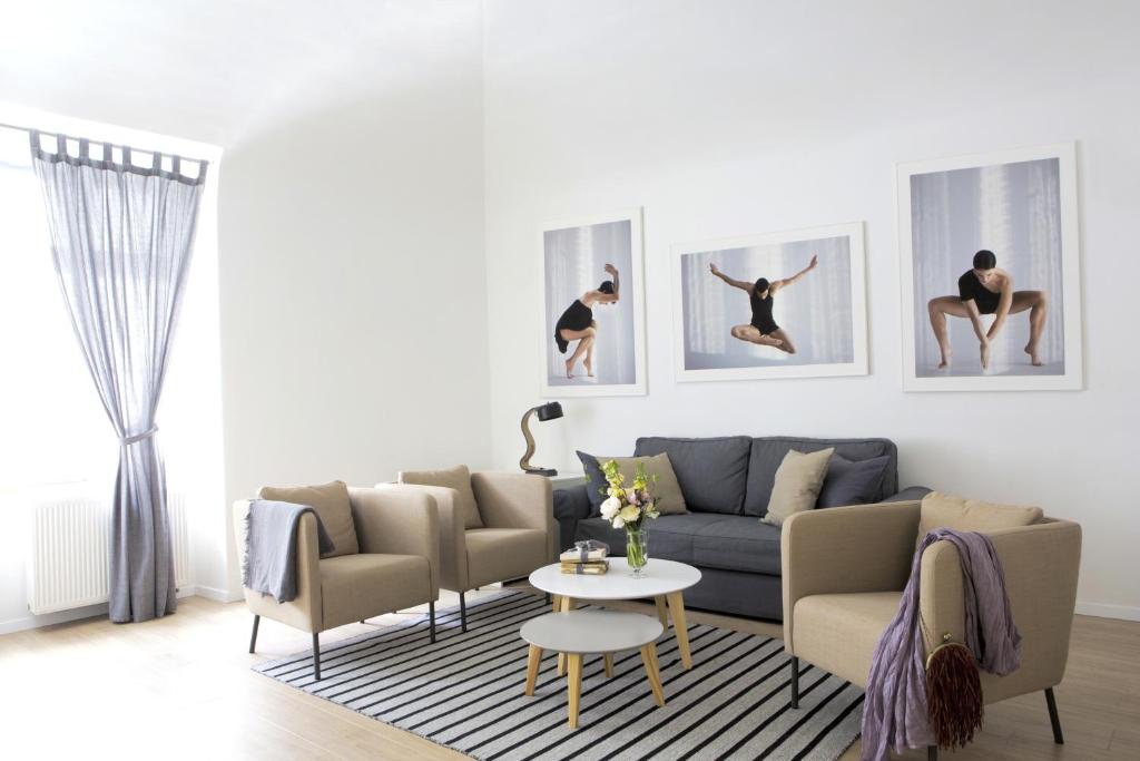 Część wypoczynkowa w obiekcie Premium Class Apartments