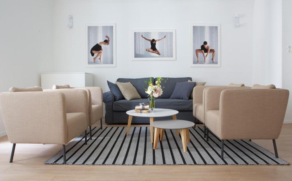 Część wypoczynkowa w obiekcie Premium Class Apartments