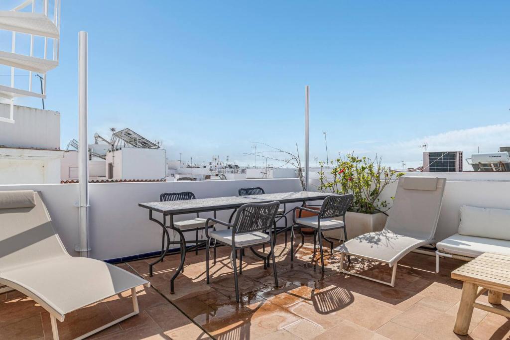 Cielo Azul - Casa en el Centro con Vistas al Mar