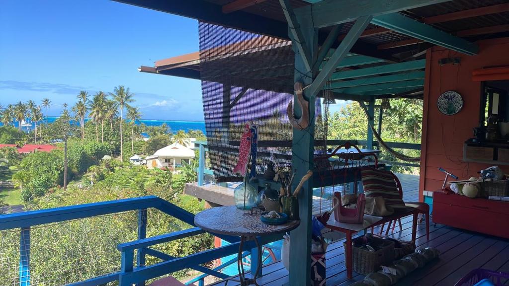 Fare mato Tahaa, Patio - photo 6 - Taha’a, Polynésie
