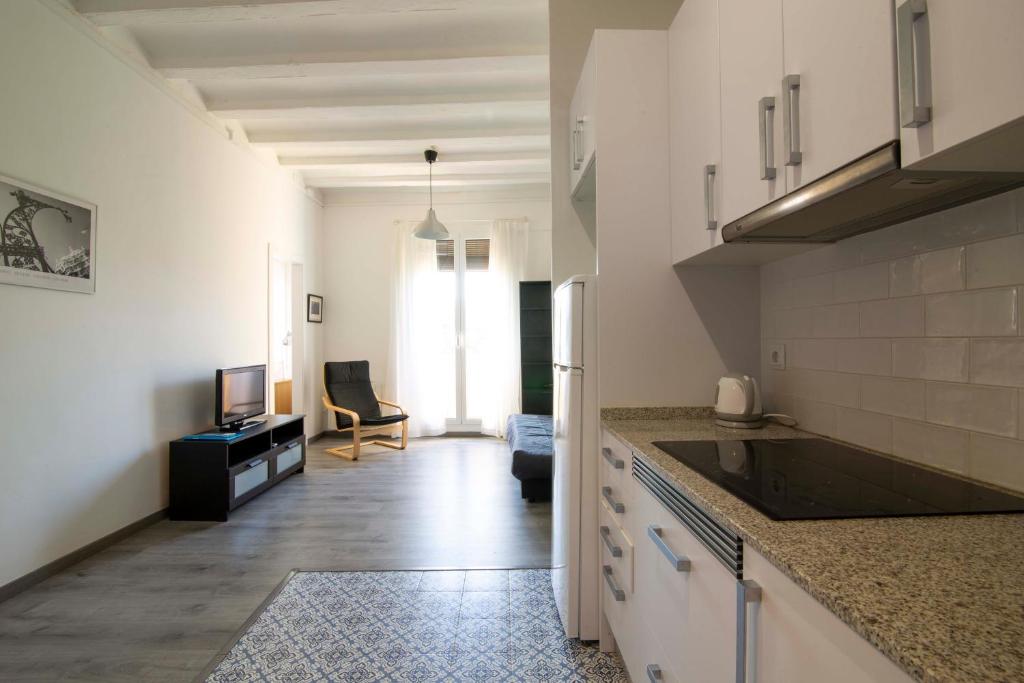 Barcelona central apartment - La Rambla Colon