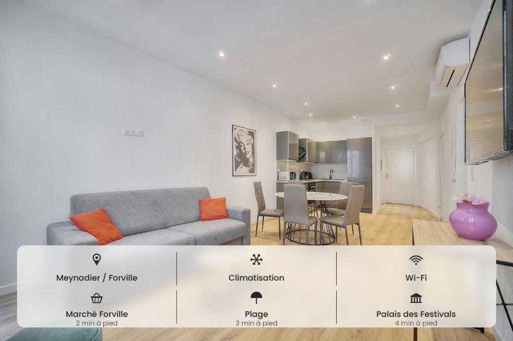 Charmant 2 chambres, MEYNADIER- FORVILE A2B243