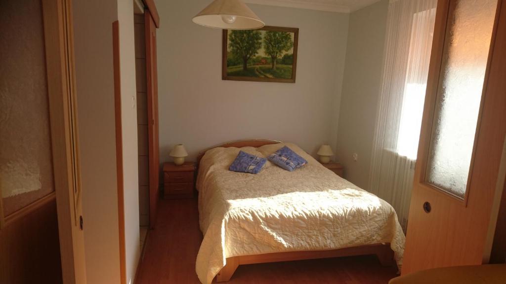 Postel nebo postele na pokoji v ubytování Willa Sarenka