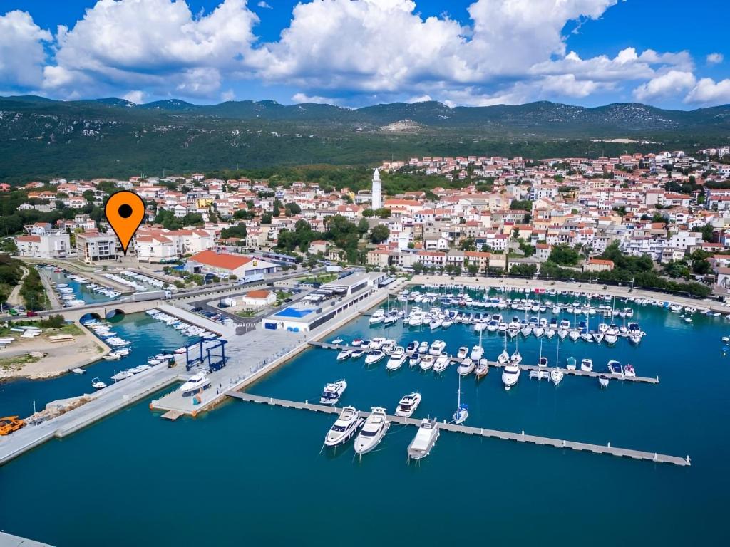 Studio Apartment Marina Mel Novi Vinodolski