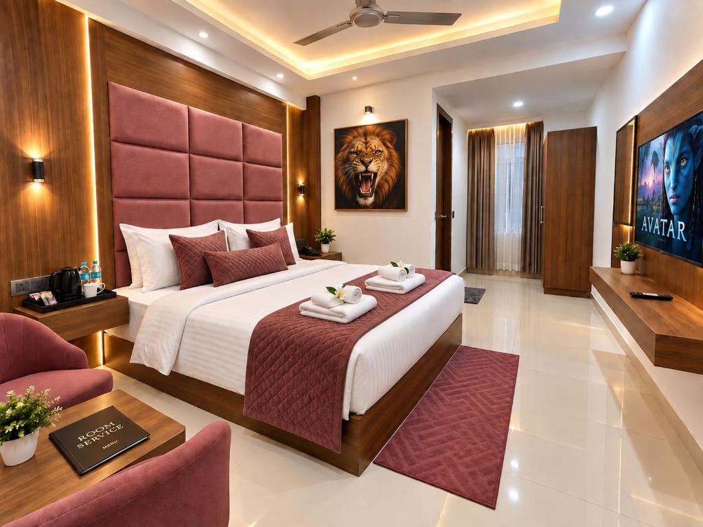 Airport Hotel Elisian Near New Delhi International Airport - Free Airport pickup & Drop در دهلی نو