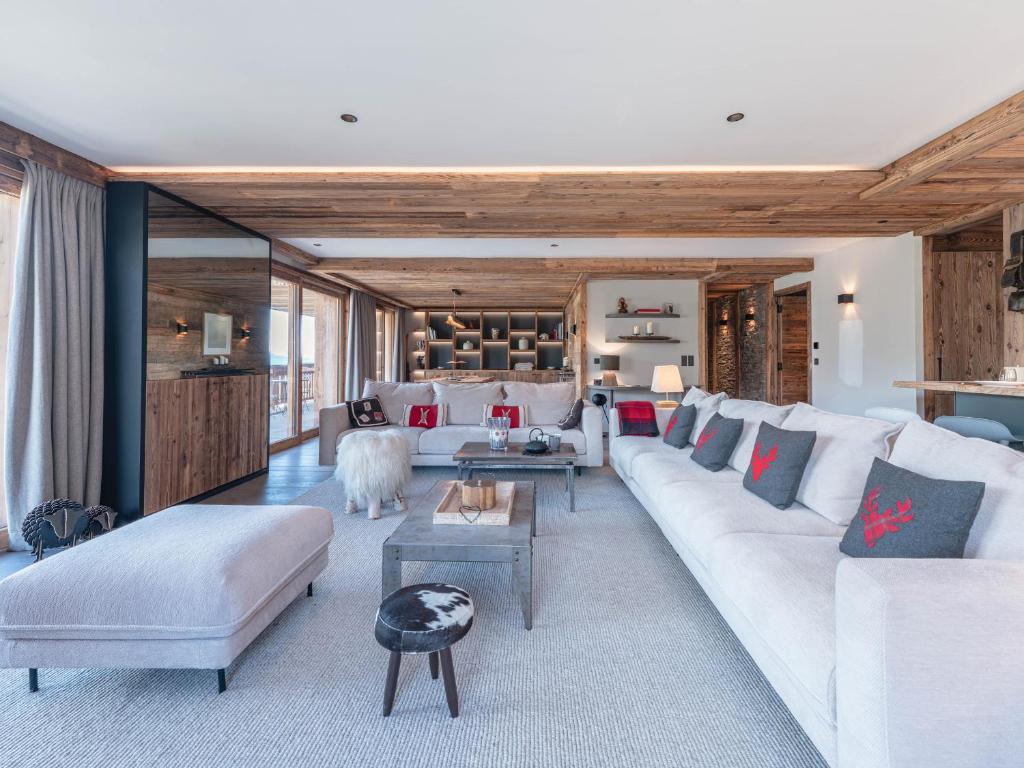 Appartement skis aux pieds, vue ensoleillée - 11 pers. - FR-1-613-146