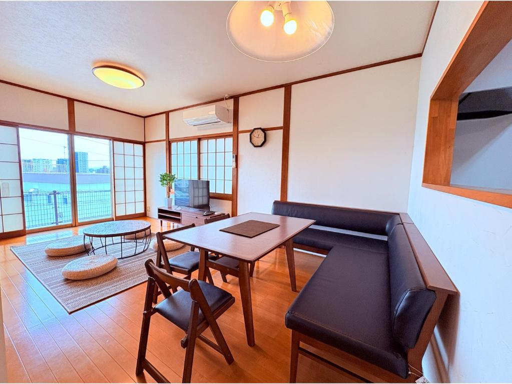 Japanese House on the hill with Fukuoka city view