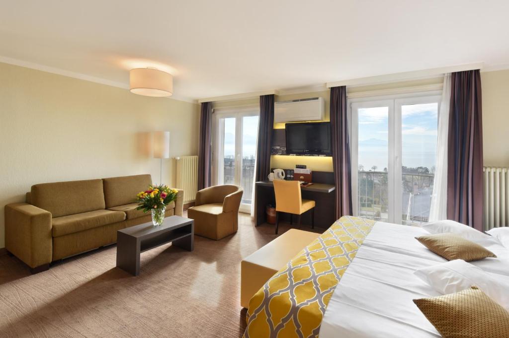 Hôtel Bellerive - Resim 41