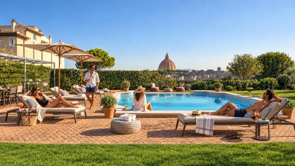 La Torre della Luna Rome Private Pool & Vatican View