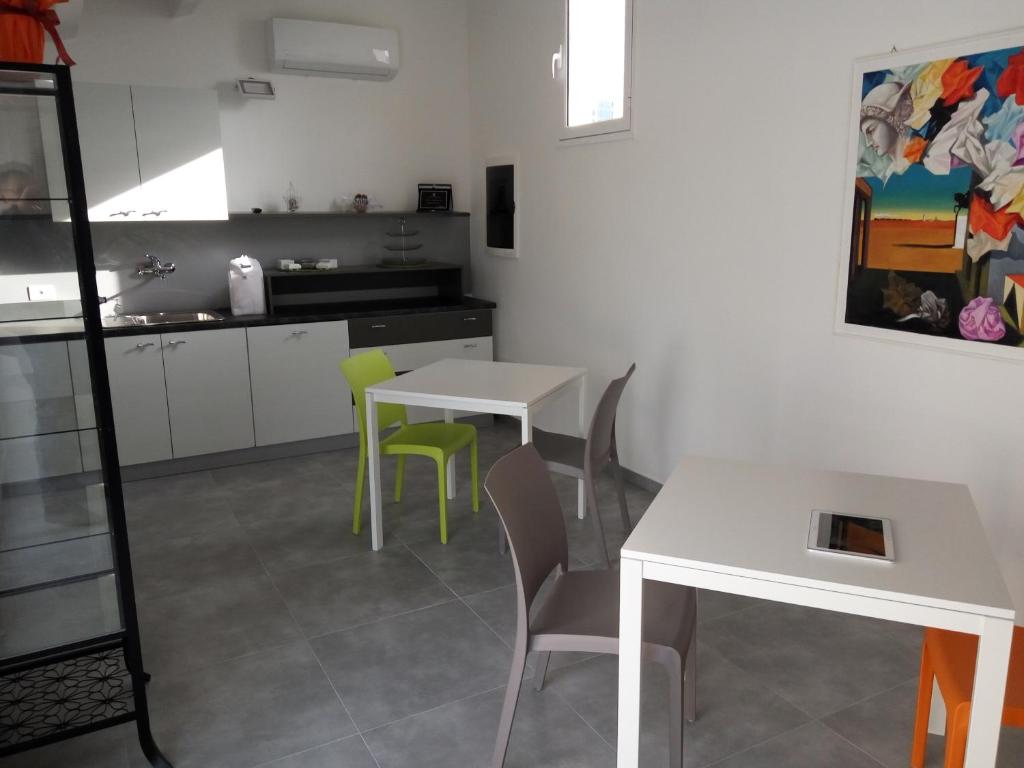 Kuchyň nebo kuchyňský kout v ubytování la Terrazza B&B