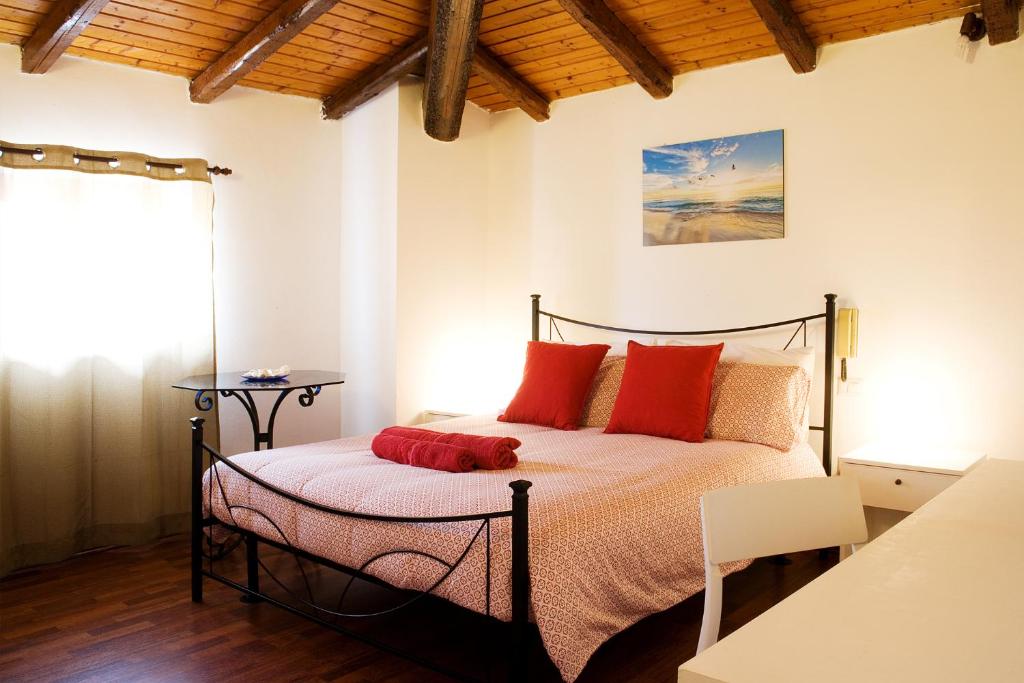 Krevet ili kreveti u jedinici u okviru objekta Casa Levante
