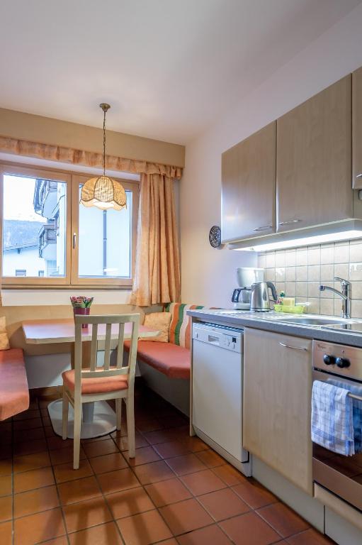 Kuchyňa alebo kuchynka v ubytovaní Linserhof Ferienappartements