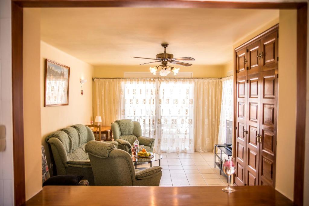 Posezení v ubytování Apartment Paraiso Royal