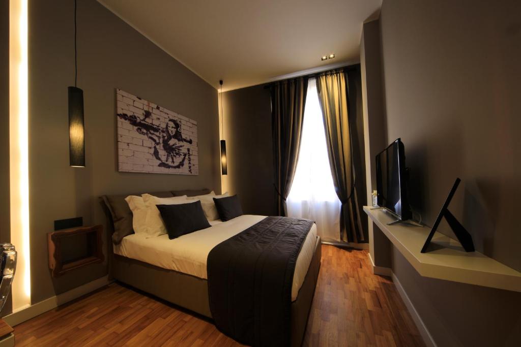 TV a/nebo společenská místnost v ubytování K Rooms