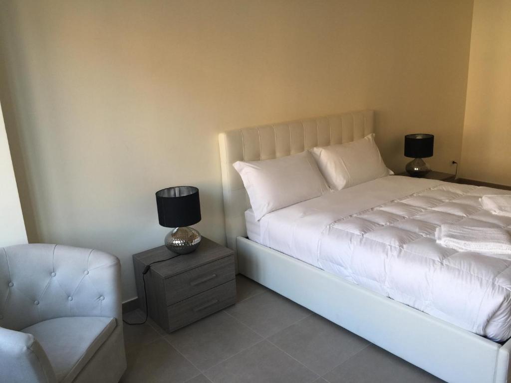 Postel nebo postele na pokoji v ubytování 3Jolie Rooms