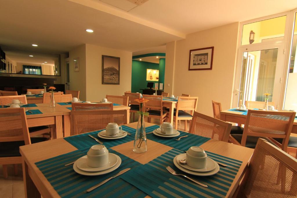 Restaurace v ubytování Hotel Santa Maria
