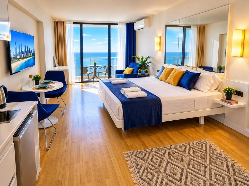تصویر اتاق‌های Excellent Sea View Apartments - Orbi City Batumi - تصویر ۲