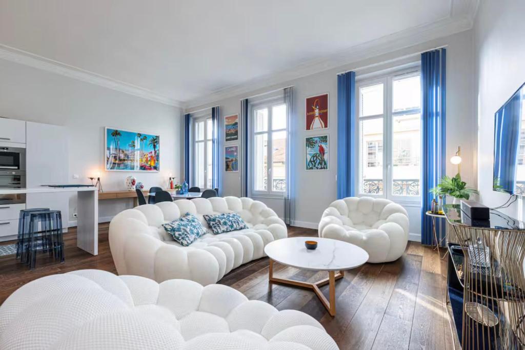 101 ANT - Stunning 2-bedroom Rue d'Antibes 150m from Palais