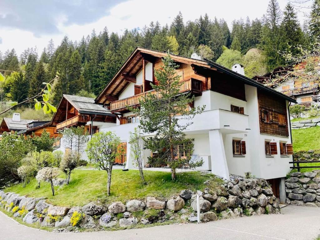 Cosy apartment, private garden with mountain views