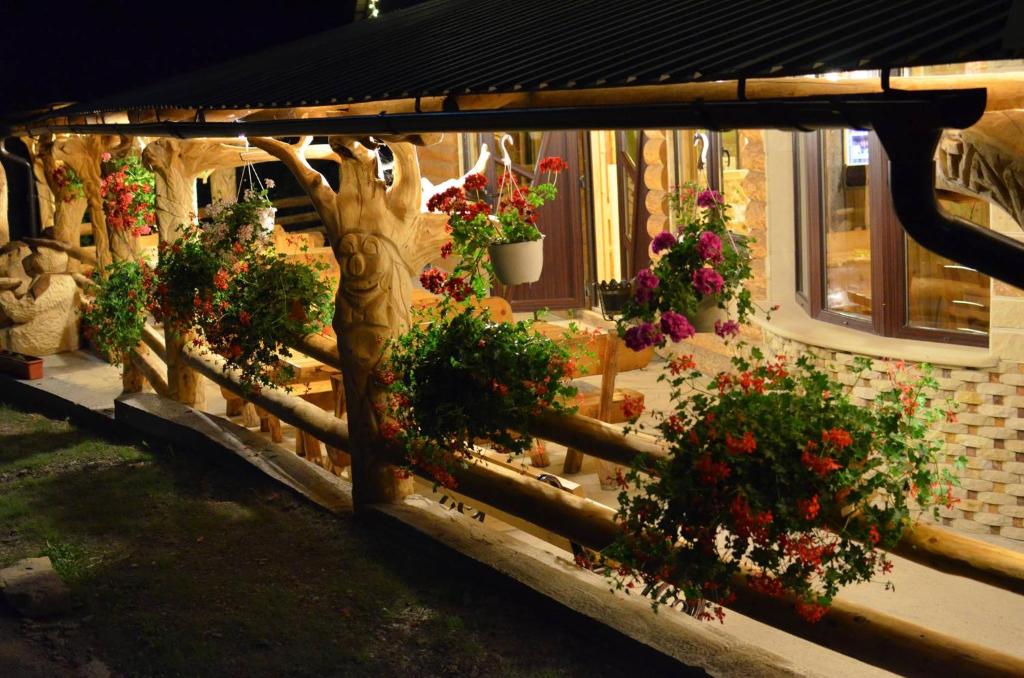 Zahrada ubytování Taverna Ceahlau