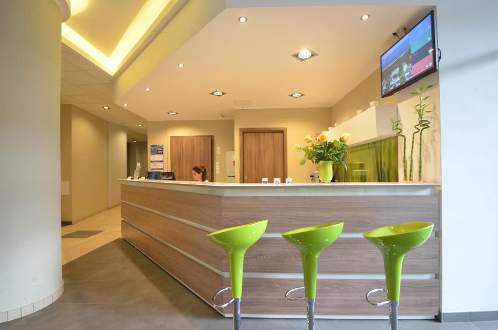 Vstupní hala nebo recepce v ubytování Hotel Zorza