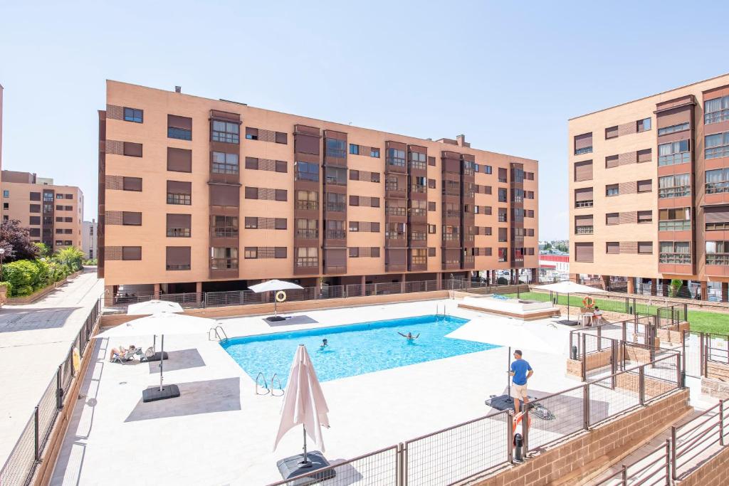 Tranquilo apartamento cerca del Estadio Metropolitano, IFEMA & Aeropuerto Madrid Barajas