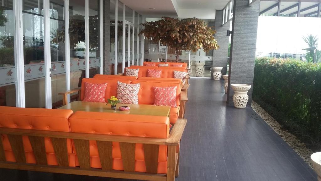 Posezení v ubytování Moscato Hotel